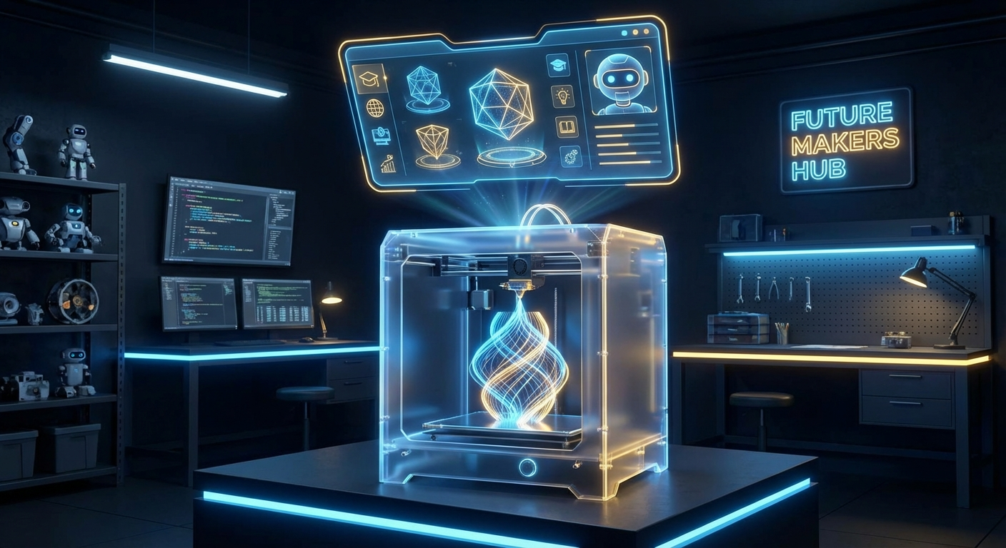 3D yazıcı ile üretim ve yapay zeka destekli tasarım